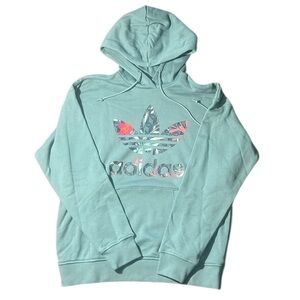 NWT Woman’s Adidas HER Studio London, tropical floral hoodie